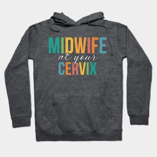 Midwife At Your Cervix Hoodie